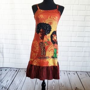 MIRAI FASHION 100% COTTON dress size medium